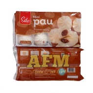 EDO MINI PAU ISI COKLAT/COKLAT KACANG/AYAM KECAP/KACANG MERAH 200GRAM ISI 8PCS MINI PAO BAKPAO MINI