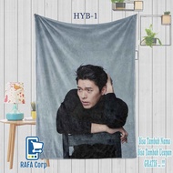 Custom Photo Blanket Korean Artist Drakor Hyun Bin