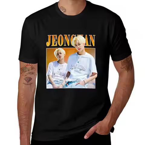 Jeonghan Premium T-Shirt Trendy Pattern T-Shirt for Men