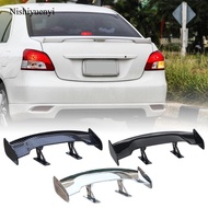[Nishiyuenyi] Mini Universal Car Spoiler Wing ABS Automotive Exterior Accessory Self Stick Tail Wing
