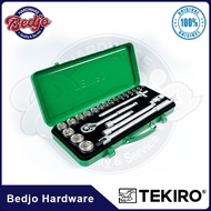 Tekiro Socket Wrench Set 24 Pcs Iron Box - Tekiro Socket Wrench Set
