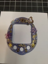Tamagotchi 手工制4u/4u+用板面(銀粉藍花蝶)