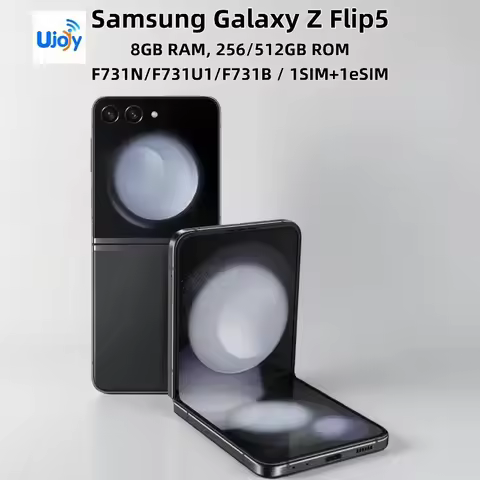 Samsung Galaxy Z Flip 5 5G Network Unlocked Version Foldable Phones Supports NFC 12GB RAM 256GB ROM 