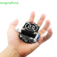 AUGUSTINE Electronic Load 65W Discharge USB Meter 5v 12v 24v Battery Detector Charge Monitor Indicat