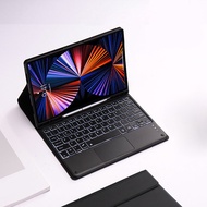 เคสพร้อมคีย์บอร์ดทัชแพดสำหรับ Samsung Galaxy Tab S10 Lite 10.9" คีย์บอร์ดเรืองแสงสำหรับ Samsung S10