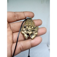 Yellow iron jatayu pendant