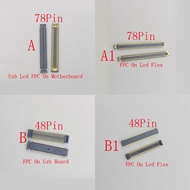 1-10Pcs Usb Lcd Display FPC Connector Plug For Samsung A12 A125 A04S A047F A02 A022 A23 A235 A13 A13