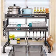 Kitchen Sink Rack Countertop Dish Rack Drain Rack Tableware Dish Drain Rack Above the Sink Dish Stor