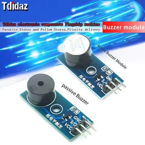 High Quality Active / passive Buzzer Module for Arduino New DIY Kit Active buzzer low level modules