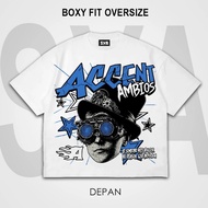 AccentAmbios Boxy Tshirt Heavyweight 235gsm - White