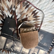 CHLOE Woody Basket 草編水桶包