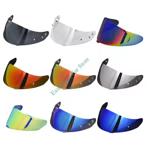 H3CE Quick Release Sun Visors Shield For HJC HJ17 C90 C91 C91N Motorcycle Helmets With Multiple Colo