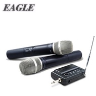 【EAGLE】專業級UHF無線麥克風組(EWM-U9)含二支無線麥克風