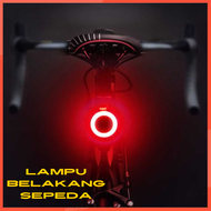 COD ZACRO Lampu Belakang Sepeda Tail Light LED USB Rechargeable 5 Mode - ZH097 / Lampu belakang sepe