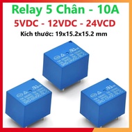 Relay Relay Relay 5v,12v,24v 5 pins - 5v -10a 12v-10a