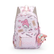 New Kuromi Backpack for Girls Boys Fashion High School Students Backpack Large Capacity Wear-resista