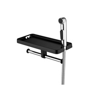 BATH&BATH BT-0325CPชุดสายฉีดชำระ+ที่ใส่ทิชชู่ โครม