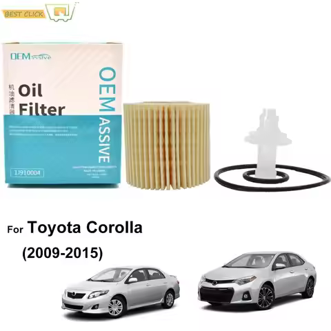 Oil Filter For Toyota Corolla 2010 2011 2012 2013 2014 1.8L I4 1798CC / 1800CC 2ZR-FE Engine Protect
