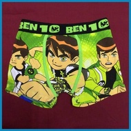 BOXER BRIEF BEN10 CHARACTER FOR KIDS BOY