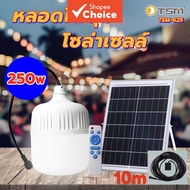 TSM 250W 100W LED, TSM Mentol Lampu Solar LED 250W/100W dengan Panel Solar, Pencahayaan Luar Rumah J