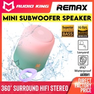 REMAX Super Bass Bluetooth Waterproof IPX7 Compact Speaker Outdoor Wireless Speaker Music HD AKRBH1