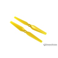 HQProp 6x3.5 Yellow Multi-Axis Special Propeller Glass Fiber Composite Material 2 Pcs (One Front One