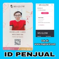 Id Card Ms Glow Penjual