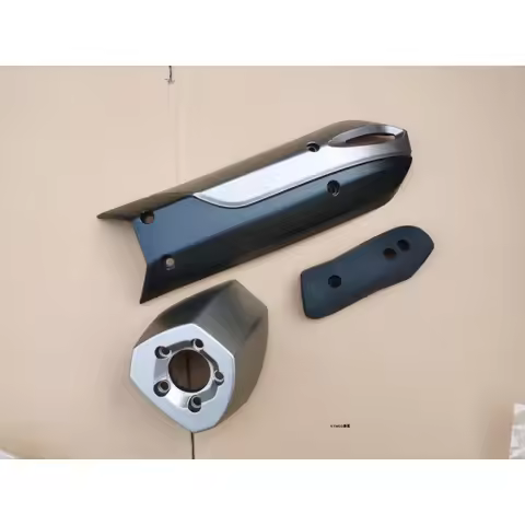 Motorcycle Exhaust Pipe Protective Cover Anti Scald cover Tail Cap For KYMCO 400cc Xciting 400 Xciti