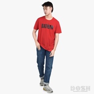 DOSH MENS T-SHIRTS BATMAN เสื้อยืดคอกลมผู้ชาย DBMT5274-RE