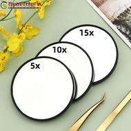 BEBETTFORM Magnification Mirror, Round 5x/10x/15x Makeup Mirror, With Suction Cup Blackhead Magnifyi