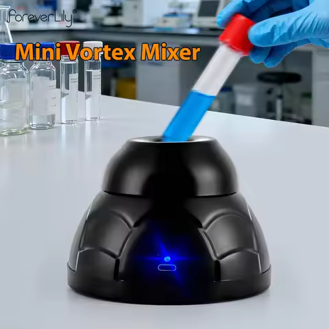 Mini Vortex Mixer High-frequency Vibration Liquid Mixed Shaker Tattoo Ink Nail Polish Mixer 5200RPM 