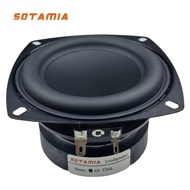 SOTAMIA 1Pcs 4 Inch Mid-woofer Speaker Audio 4 Ohm 15W DIY Waterproof Bluetooth Speaker Bass Loudspe