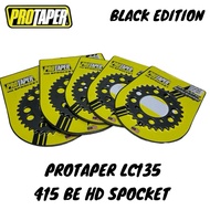 LC/Y15/RXZ/Y125 PROTAPER 415HD RK BE BLACK EDITION SPOCKET