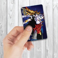 Omnimon / Omegamon Digimon Adventure Anime Fanart Touch and Go Card Sticker TNG