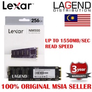 MALAYSIA LEXAR NM500 NVME M2 2280 SSD (128GB/ 256GB/ 480GB/ 512GB). AS340 AS350 A400 SSD PLUS EVO