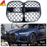 Diamond Style Front Kidney Grill Grille for BMW 4 Series G23 Convertible G26 I4 Gran Coupe 420i 440i