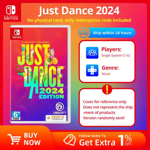 Nintendo Switch Game - Just Dance 2024 - 100% Original for Nintendo Switch Oled Lite