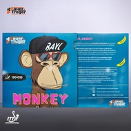 PROMO SAUER & TROGER MONKEY  OX - KARET BINTIK PANJANG RESMI ITTF JAHAT - JeamsSport