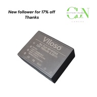 Viloso for Fuji NP-W126S W126S W126 Camera Battery