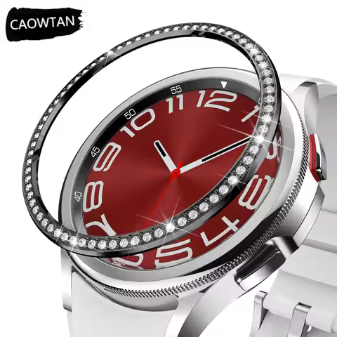 Diamond Ring Bezel for Samsung Galaxy Watch 6 classic 43mm 47mm Decoration Bezel for Galaxy Watch6 P