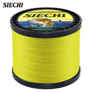 SIECHI 1000M 500M 300M 8 Strands Braided Fishing Lines Multifilament PE Fishing Line 20LB 30LB 40LB 