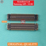 Samsung A05 - A14 4G 40PIN Lcd Connector 40 PINOriginal