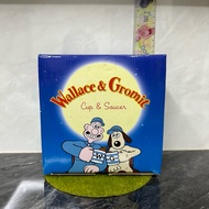 Set Of Plates And Glasses Wallace&Gromit no.2