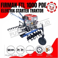 Traktor Firman Ftl 1000 Pde Electric Starter Traktor Bajak Sawah