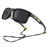 Kids Square Sunglasses Polarized UV400 Protection Flexible Silicone Glasses with Strap Shades Gift f