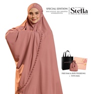 Zara Awliya | Telekung STELLA [Free Box Exclusive, Bag Telekung & Totebag]