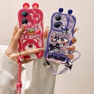 Casing VIVO Y18 Y18s Kartun boneka silikon lembut Phone casing