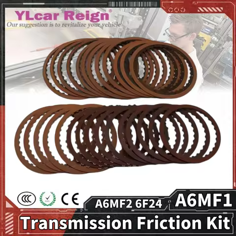 A6MF1 A6MF2 6F24 Automatic Transmission Gearbox Rebuild Repair Kit Friction Plates Discs For Hyundai