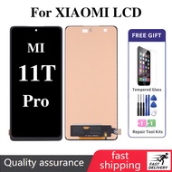 For XIAOMI 11T PRO LCD Display Touch Screen Assembly Replacement