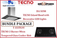 TECNO HOOD AND HOB FOR BUNDLE PACKAGE ( ISA 9298 &amp; T222TGSV ) / FREE EXPRESS DELIVERY